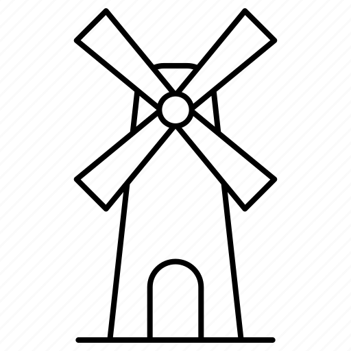 Windmill, ecology, technology, agriculture, barn icon - Download on Iconfinder