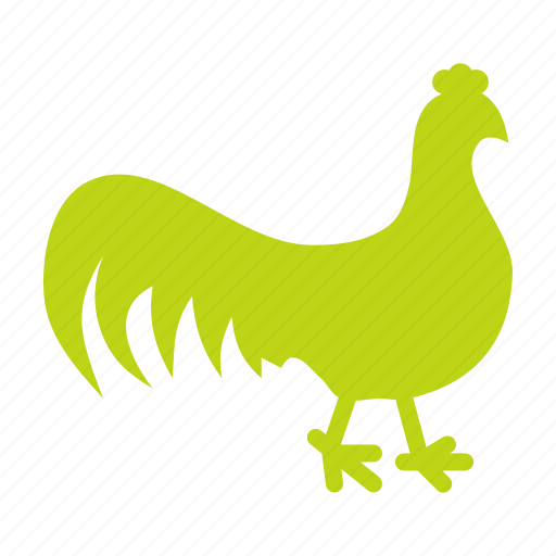 Agriculture, bird, cock, farm, meat, poultry, rooster icon - Download on Iconfinder
