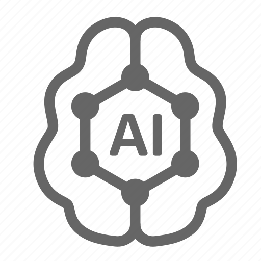 Ai, brain, artificial intelligence, artificial, technology disruption icon - Download on Iconfinder