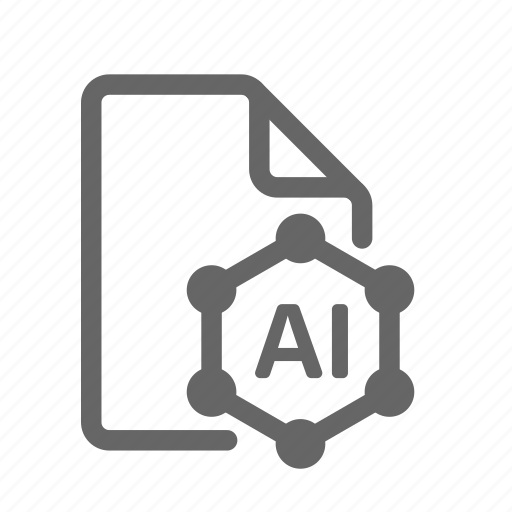 Ai, file, extension, technology, artificial intelligence icon - Download on Iconfinder