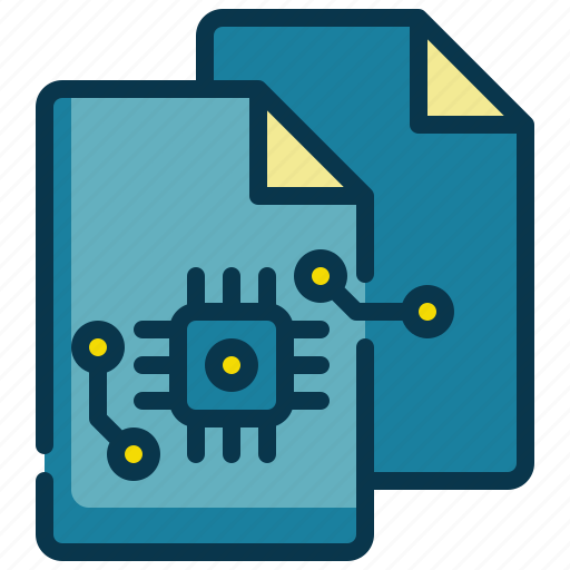 Document, file, control, process, ai, intelligence icon - Download on Iconfinder