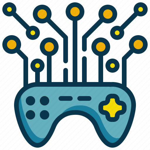 Gaming, control, ai, artificial, intelligence, play icon - Download on Iconfinder