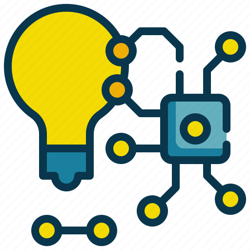 Idea, bulb, generate, chip, ai, intelligence, technology icon - Download on Iconfinder