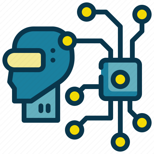 Robot, process, control, ai, intelligence, chip icon - Download on Iconfinder