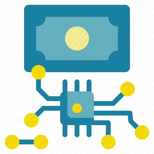 Money, control, chipset, process, ai, intelligence icon - Download on Iconfinder