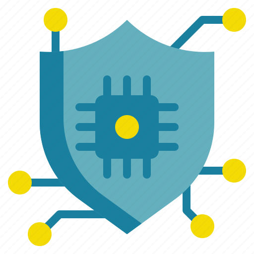 Protect, shield, security, ai, intelligence, chipset icon - Download on Iconfinder