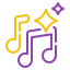 musical note, music, sparkle, sound, harmony, creativity, entertainment, celebration 