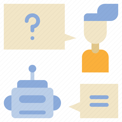 Question, ai, robot, ask, chat, talk, aiicon icon - Download on Iconfinder
