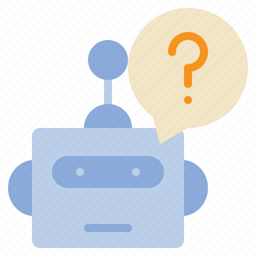 Robot, ai, question, talk, chat, aiicon icon - Download on Iconfinder