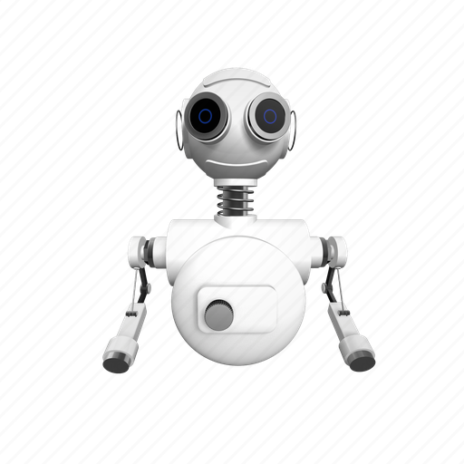 Ai, robot, artificial, machine, intelligence, technology, internet 3D illustration - Download on Iconfinder