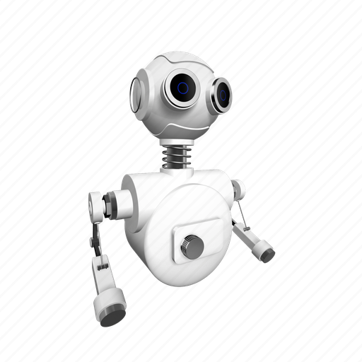 Ai, robot, artificial, artificial intelligence, technology 3D illustration - Download on Iconfinder