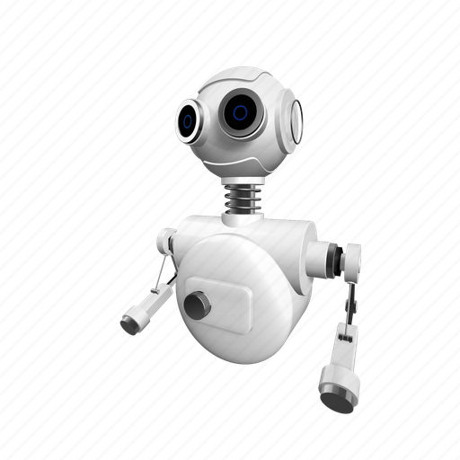Robot, ai, machine, intelligence, technology, production, artificial intelligence 3D illustration - Download on Iconfinder