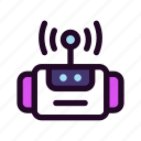 robot, signal