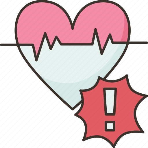 Heart, attack, stroke, disease, problem icon - Download on Iconfinder