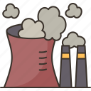 industrial, plant, pollutant, emission, smoke