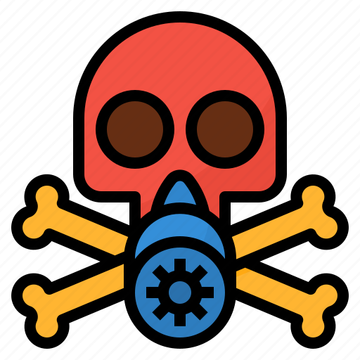 Danger, harmful, mask, skull icon - Download on Iconfinder