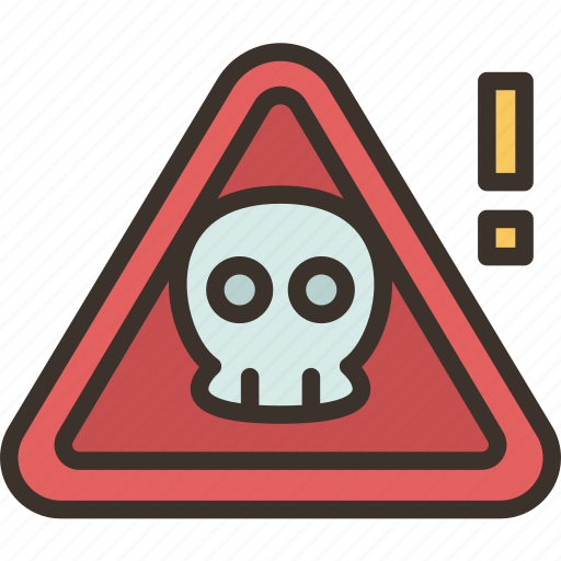 Hazardous, danger, warning, restriction, label icon - Download on Iconfinder
