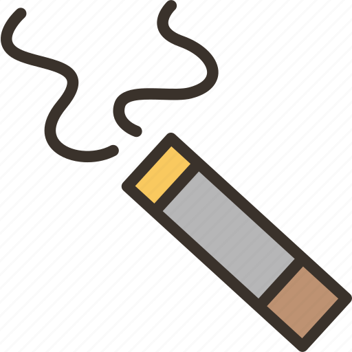Smoking, burning, cigarette, habit, unhealthy icon - Download on Iconfinder