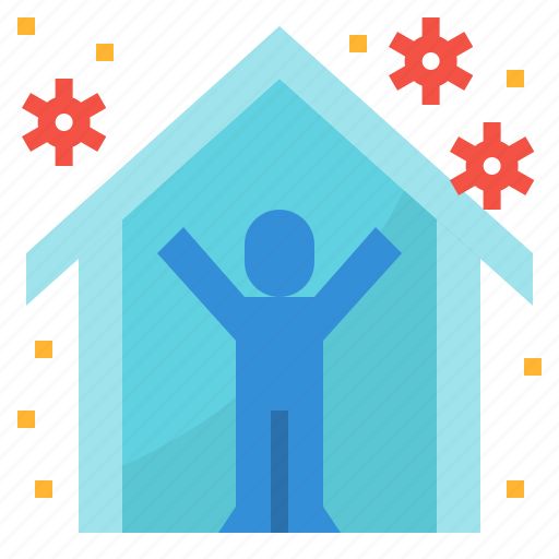 Building, house, inside, stay icon - Download on Iconfinder