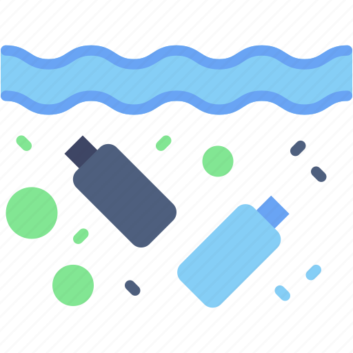 Contamination, plastic, wastes, evaporation, toxicity, water icon - Download on Iconfinder