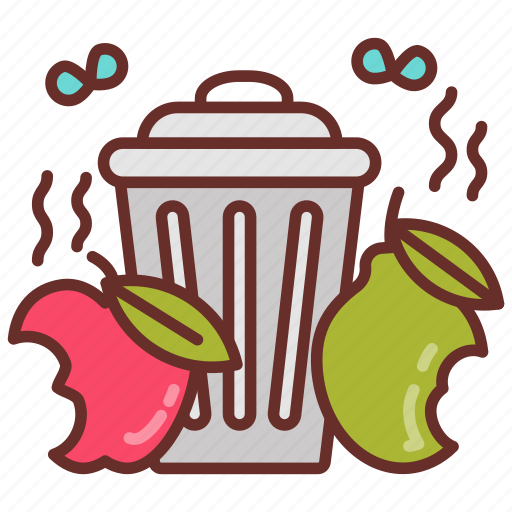 Waste, fruits, garbage, bin, fruit, rotten icon - Download on Iconfinder