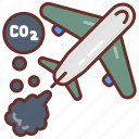 aircraft, emissions, plane, jet, pollution, air, airline