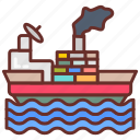 maritime, emissions, sea, mission, water, ship, cargo, shipment