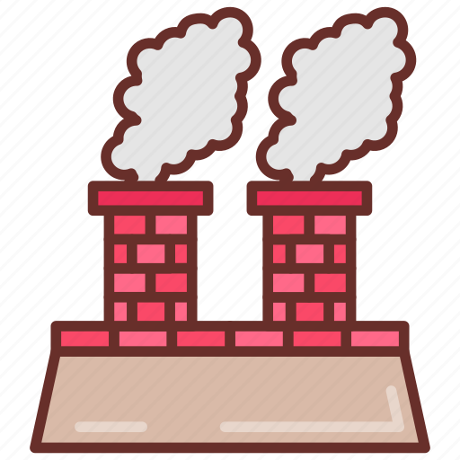 Chimney, smoke, gas, pollutants, pollutant icon - Download on Iconfinder