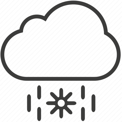Rain, weather, cloud, ace, snow icon - Download on Iconfinder