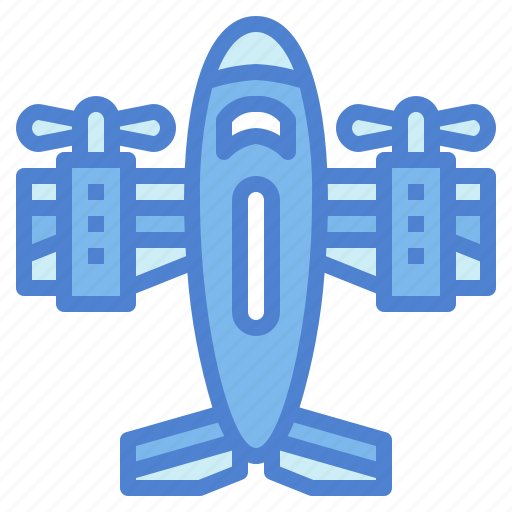Aircraft, airplane, flight, transportation icon - Download on Iconfinder