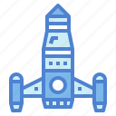 airplane, rocket, spaceship, transportation