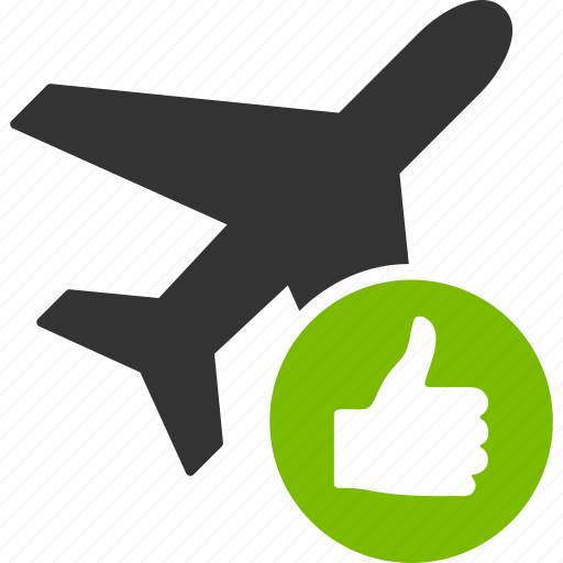 Accept, airplane, approve, check, ok, success, yes icon - Download on Iconfinder