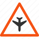 aircraft, airplane, airport, alarm sign, alert, flight, warning