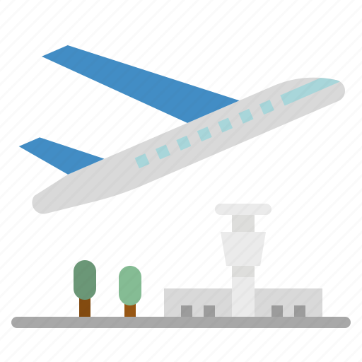 Airplane, airport, flight, plane, travel icon - Download on Iconfinder