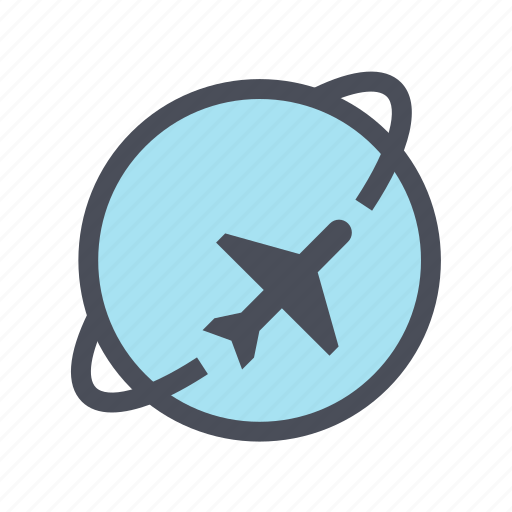 Airplane, flight, fly, journey, luggage, transportation, travel icon - Download on Iconfinder