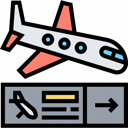 Arrivals, schedule, flight, landing, destination icon - Download on Iconfinder