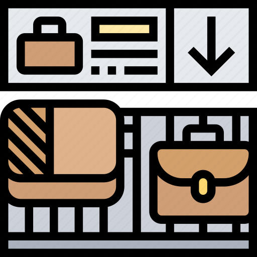 Baggage, luggage, claim, arrival, terminal icon - Download on Iconfinder