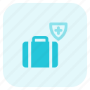 airport, secure, insurance, protection, luggage