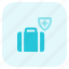 airport, secure, insurance, protection, luggage 