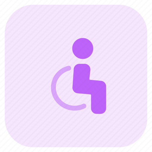 Handicap, service, disable, section, airport icon - Download on Iconfinder