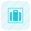 briefcase, scan, luggage, airport, flight 