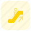escalator, arrow, up, direction, navigation, airport 
