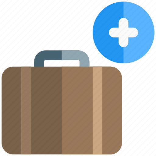 Add, item, baggage, flight, airport icon - Download on Iconfinder