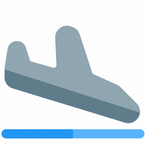 Landing, airplane, touchdown, flight, airport icon - Download on Iconfinder