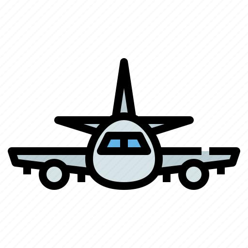 Airplane, airport, transportation, flight, aeroplane, plane, travel icon - Download on Iconfinder
