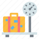 weight, luggage, scale, baggage, suitcase, travel