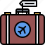 case, airplane, badge, airport, aircraft 