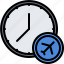 time, departure, clock, arrival, flight, airplane, airport, aircraft 