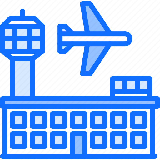 Building, airplane, airport, aircraft icon - Download on Iconfinder