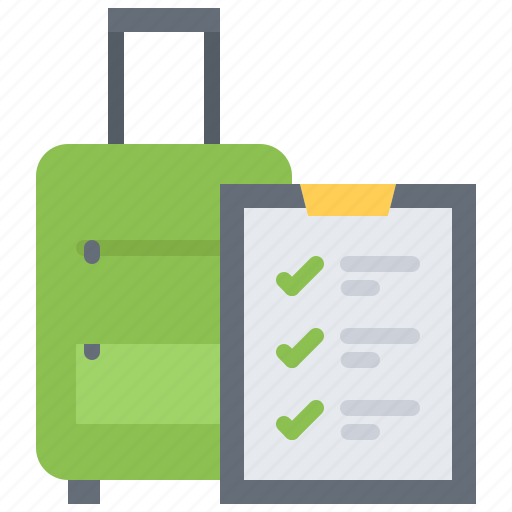 Bag, case, check, airport, aircraft icon - Download on Iconfinder